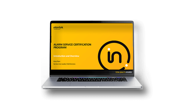 Alarm Service Certification Program | Webinar